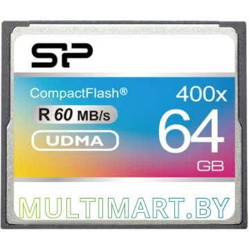 Карта памяти Silicon-Power 400X Professional CompactFlash 64 Гб (SP064GBCFC400V10)